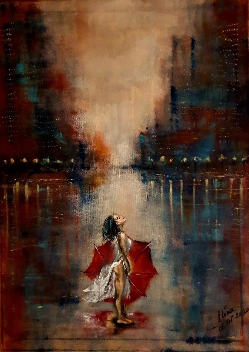 ArteDiAlina.com painting: The Rain is over